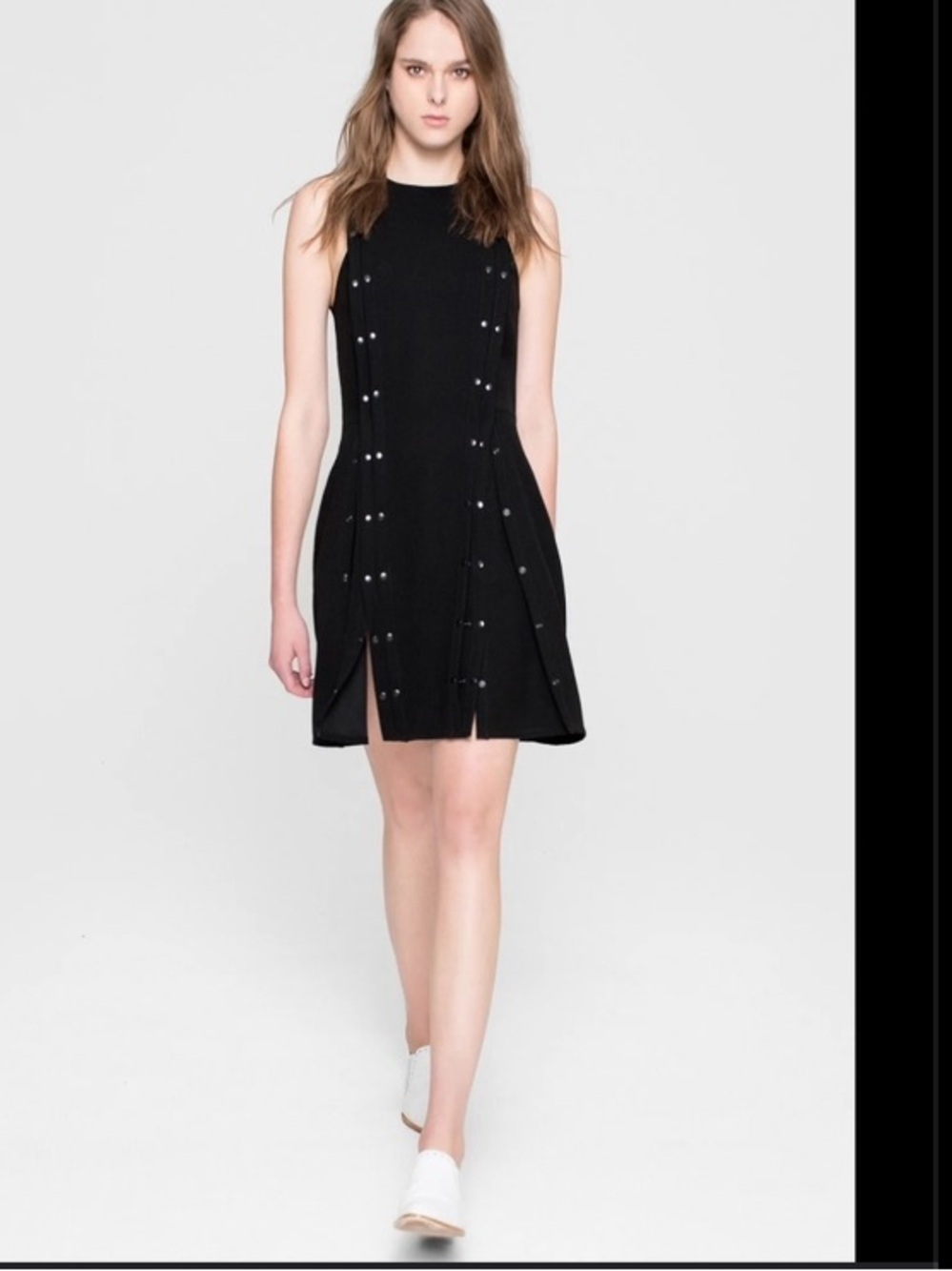 ALC Snap Sheath Dress 6
Black Designer lbd mod spring formal 90s designer $680